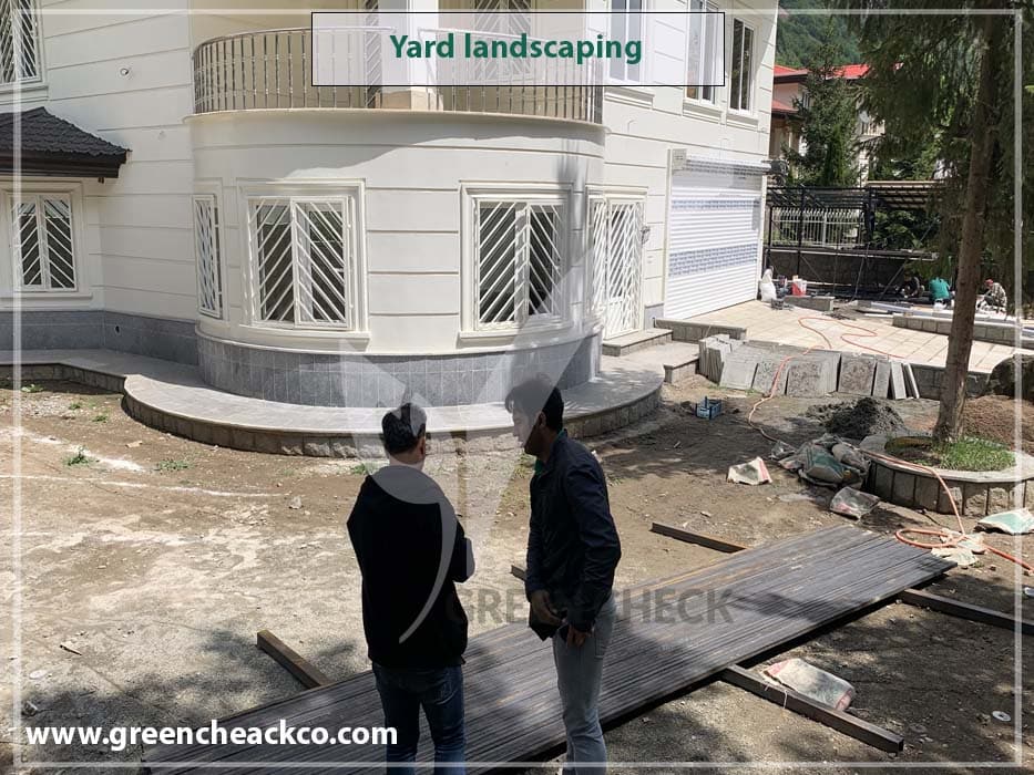 Yard landscaping (1)
