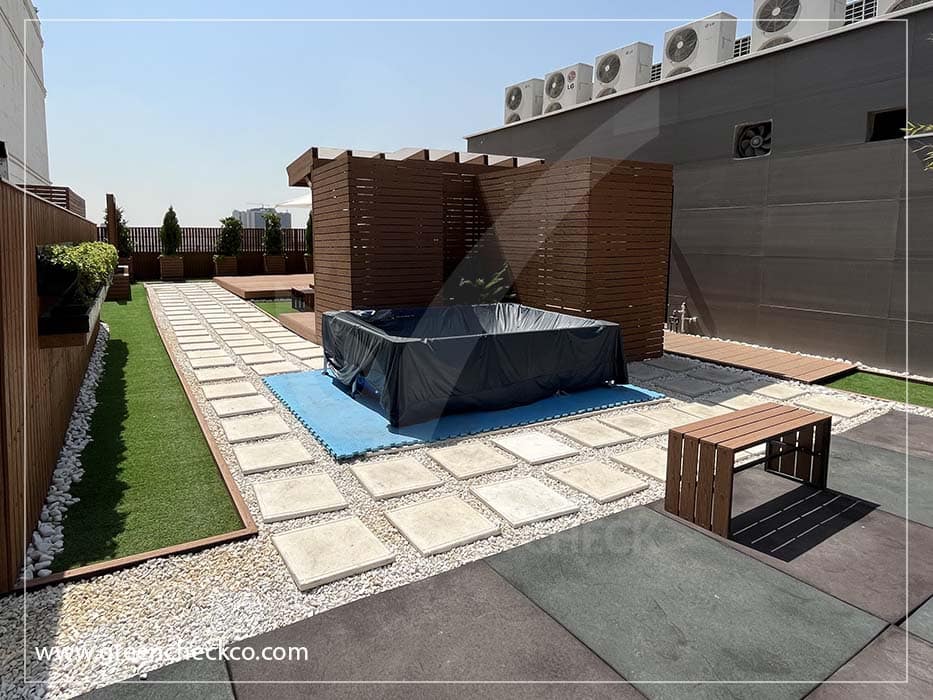 Modular roof garden (2)