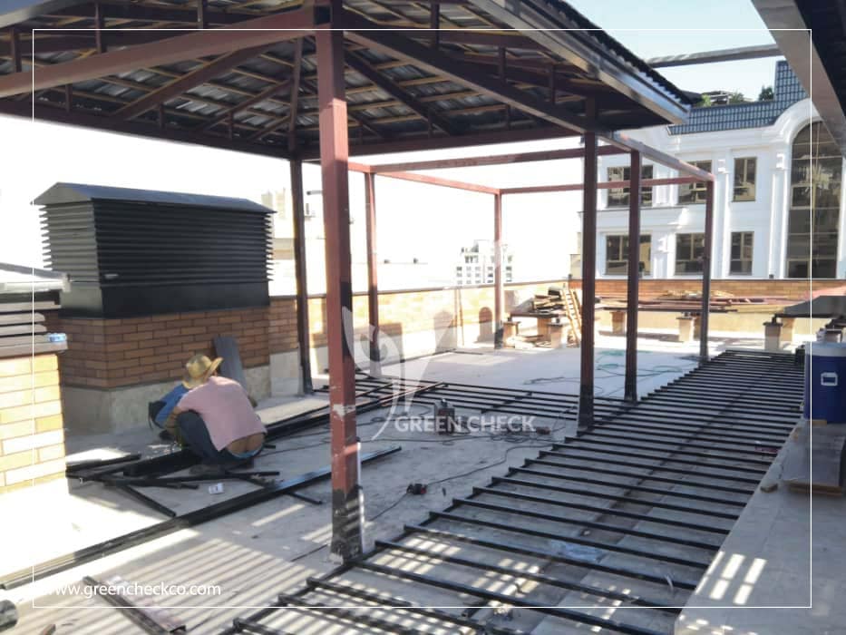 implement a rooftop garden