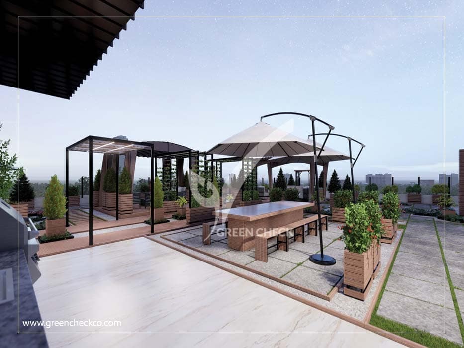 Residential Roof Garden