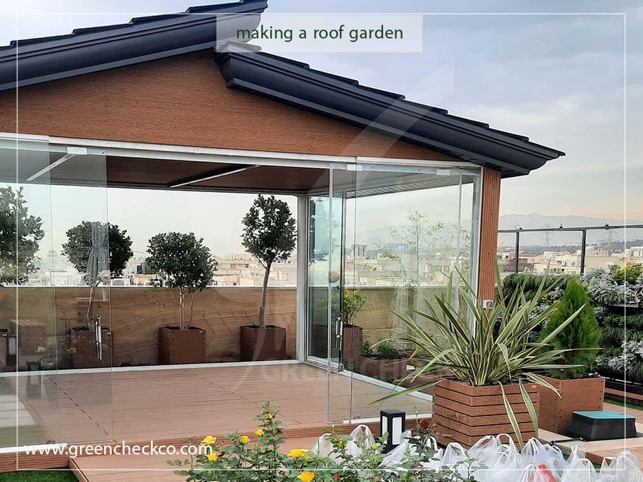 making a roof garden (1)